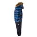 Зображення Комплект зимовий (куртка + напівкомбінезон) HUPPA LASSE Темно-синій з принтом/темно-синій для