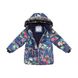Зображення Комплект зимовий (куртка + напівкомбінезон) HUPPA BELINDA 1 Темно-синій з принтом/темно-синій для
