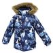 Зображення Куртка зимова HUPPA MARINEL Темно-синій з принтом для