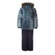 Картинка Комплект зимний (куртка + полукомбинезон) HUPPA DANTE 1 Темно-синий с принтом/темно-синий для
