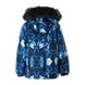 Зображення Куртка зимова HUPPA ANTE Темно-синій з принтом для