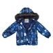 Картинка Куртка зимняя HUPPA ANTE Темно-синий с принтом для
