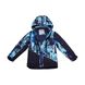 Картинка Куртка зимняя HUPPA ALEX 1 Синий с принтом/темно-синий для