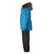 Картинка Комплект зимний (куртка + полукомбинезон) HUPPA MARVEL Синий с принтом/серый для