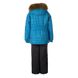 Зображення Комплект зимовий (куртка + напівкомбінезон) HUPPA MARVEL Синій із принтом/сірий для