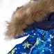 Зображення Куртка зимова HUPPA ALONDRA Синій з принтом для