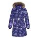 Зображення Пальто зимове HUPPA YACARANDA Темно-ліловий з принтом для