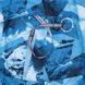 Картинка Комбинезон зимний HUPPA REGGIE 1 Синий с принтом для