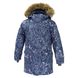 Зображення Куртка зимова HUPPA VESPER Темно-синій з принтом для