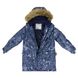Зображення Куртка зимова HUPPA VESPER Темно-синій з принтом для