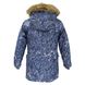 Картинка Куртка зимняя HUPPA VESPER Темно-синий с принтом для