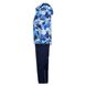 Зображення Комплект демісезонний (куртка + напівкомбінезон) HUPPA YOKO Темно-синій з принтом/темно-синій для