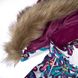 Картинка Комплект зимний (куртка + полукомбинезон) HUPPA MARVEL Белый с принтом/бордовый для