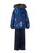 Зображення Комплект зимовий (куртка + штани) HUPPA DANTE Темно-синій з принтом/темно-синій для