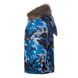 Картинка Куртка зимняя HUPPA VIRGO Синий с принтом для