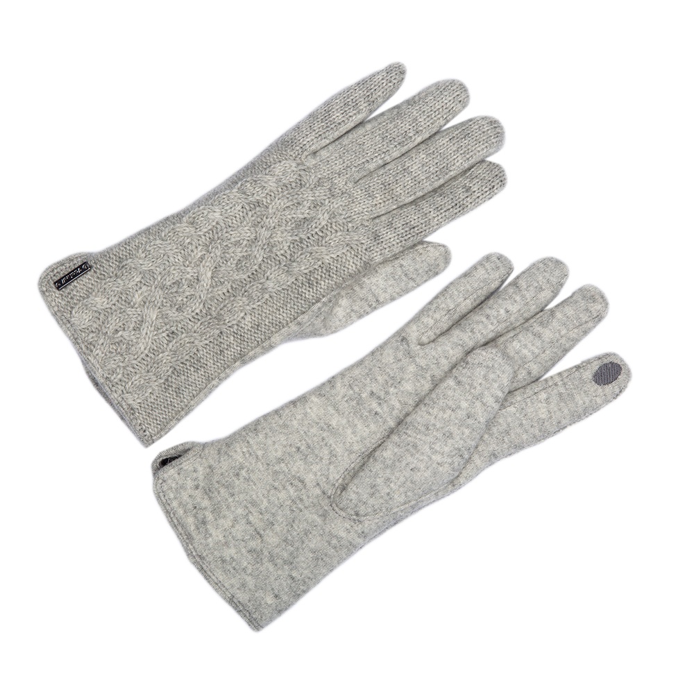 Перчатки вязаные зимние HUPPA ETTA, 7 (10-13 лет)