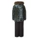 Зображення Комплект зимовий (куртка + напівкомбінезон) HUPPA DANTE 1 Темно-сірий з принтом/темно-сірий для