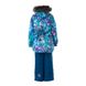 Зображення Комплект зимовий (куртка + штани) HUPPA RENELY 1 Блакитний із принтом/бірюзово-зелений для