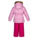 Картинка Комплект зимний (куртка + полукомбинезон) HUPPA WONDER Розовый с принтом/фуксиа для