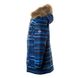 Картинка Куртка-парка зимняя HUPPA ROMAN Темно-синий с принтом для