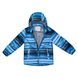 Картинка Комплект демисезонный (куртка + полукомбинезон) HUPPA YOKO Синий с принтом/темно-синий для