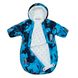 Картинка Конверт - Спальный мешок для малышей пуховый HUPPA EMILY Голубой с принтом для