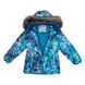 Зображення Куртка зимова HUPPA LOORE Блакитний з принтом для