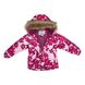 Зображення Куртка зимова HUPPA ALONDRA Рожевий з принтом для