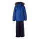 Картинка Комплект зимний (куртка + брюки) HUPPA DANTE Синий с принтом/темно-синий для