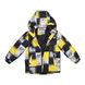 Зображення Комплект демісезонний (куртка + напівкомбінезон) HUPPA YOKO Жовтий принт/чорний для
