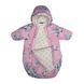 Зображення Конверт - Спальний мішок для малюків пуховий HUPPA EMILY Світло-рожевий з принтом для