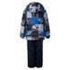 Зображення Комплект демісезонний (куртка + штани) HUPPA REX Темно-синій з принтом/темно-синій для
