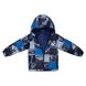 Картинка Комплект демисезонный (куртка + брюки) HUPPA REX Темно-синий с принтом/темно-синий для