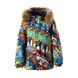 Зображення Куртка зимова HUPPA MARINEL Різнокольоровий з принтом для