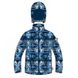 Картинка Куртка демисезонная softshell HUPPA JAMIE 1 Синий с принтом/темно-синий для