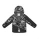 Зображення Куртка зимова HUPPA ALEX 1 Темно-сірий з принтом/чорний для