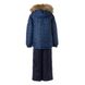 Зображення Комплект зимовий (куртка + напівкомбінезон) HUPPA WINTER Темно-синій з принтом/темно-синій для