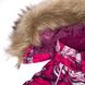 Картинка Куртка зимняя HUPPA ALONDRA Фуксиа с принтом для