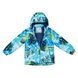 Зображення Комплект демісезонний (куртка + напівкомбінезон) HUPPA YOKO Синій з принтом/темно-синій для